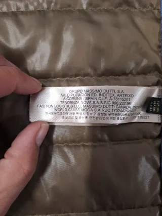 Chaleco Massimo Dutti Amarillo Hombre