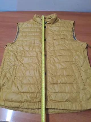 Chaleco Massimo Dutti Amarillo Hombre