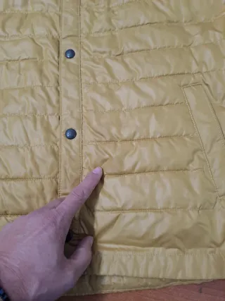 Chaleco Massimo Dutti Amarillo Hombre