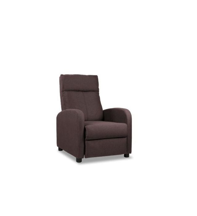 Sillón Reclinable Tela Verona Chocolate