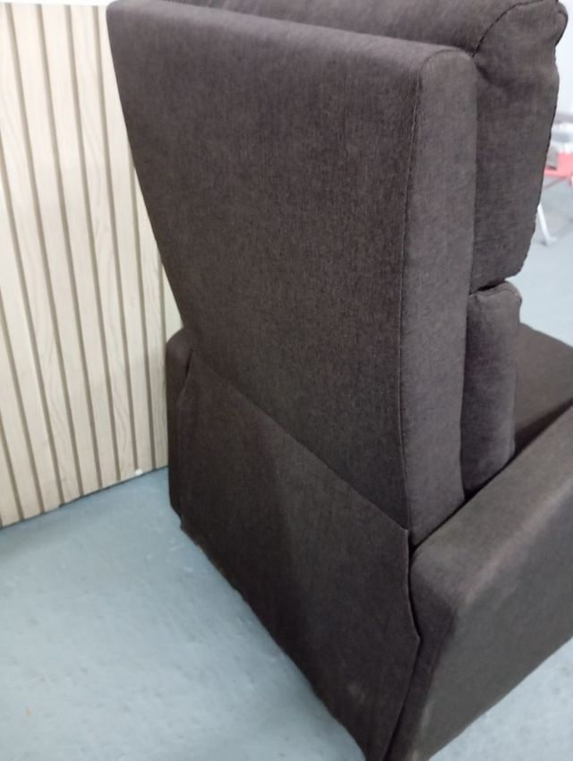 Sillón Reclinable Tela Verona Chocolate