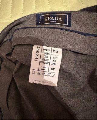 Pantaloni sartoriali da uomo SPADA Roma