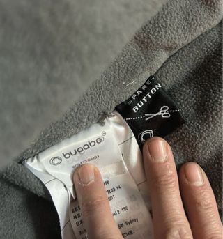 Saco polar Bugaboo gris melange