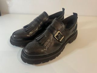 Mocasin Pedro Miralles Negro Mujer