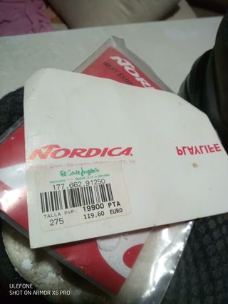 Botas de esquí Nordica N GX nuevas