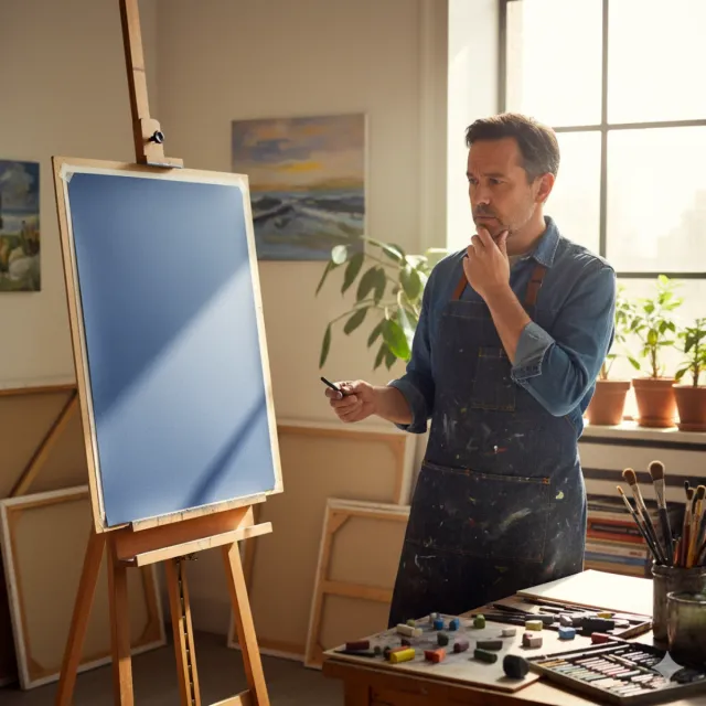 Papel pastel 110x75 cm 160g/m² azul indigo Canson