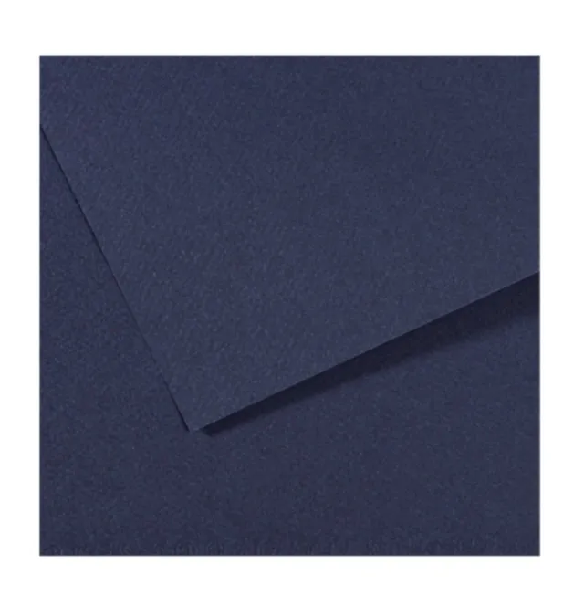 Papel pastel 110x75 cm 160g/m² azul indigo Canson