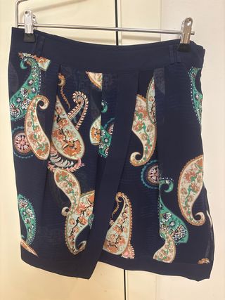 Falda Mexx Estampada Tipo Pareo Talla M