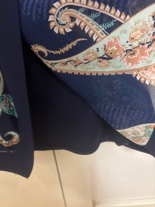 Falda Mexx Estampada Tipo Pareo Talla M