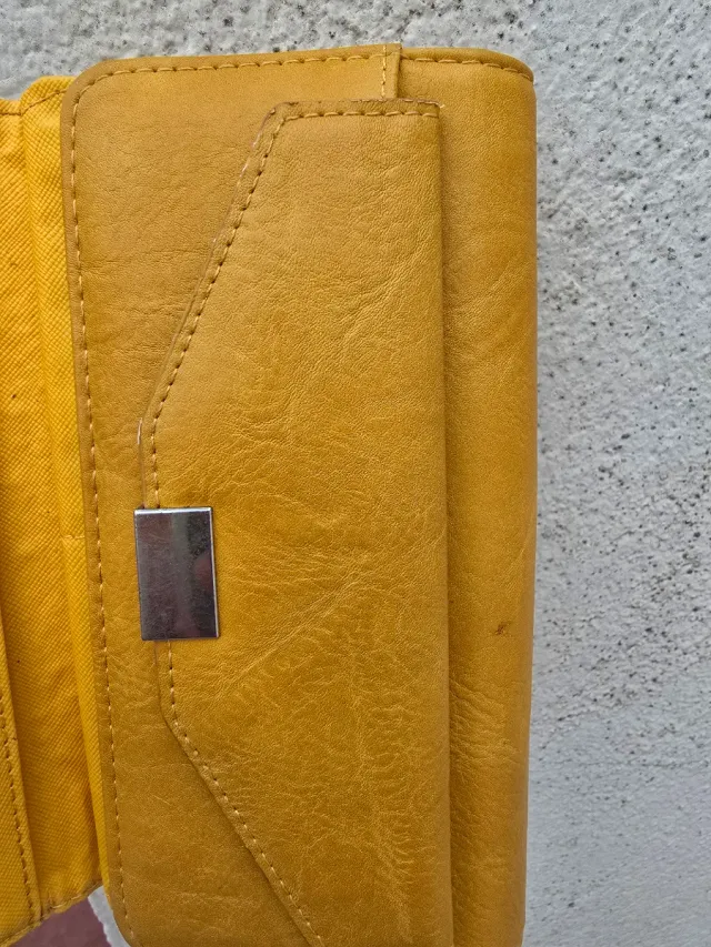 Bolso Cartera Mostaza