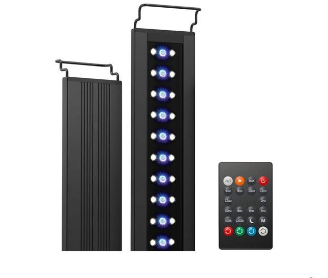 LED Acquario 28-42 cm, Luce Acquario con Spettro