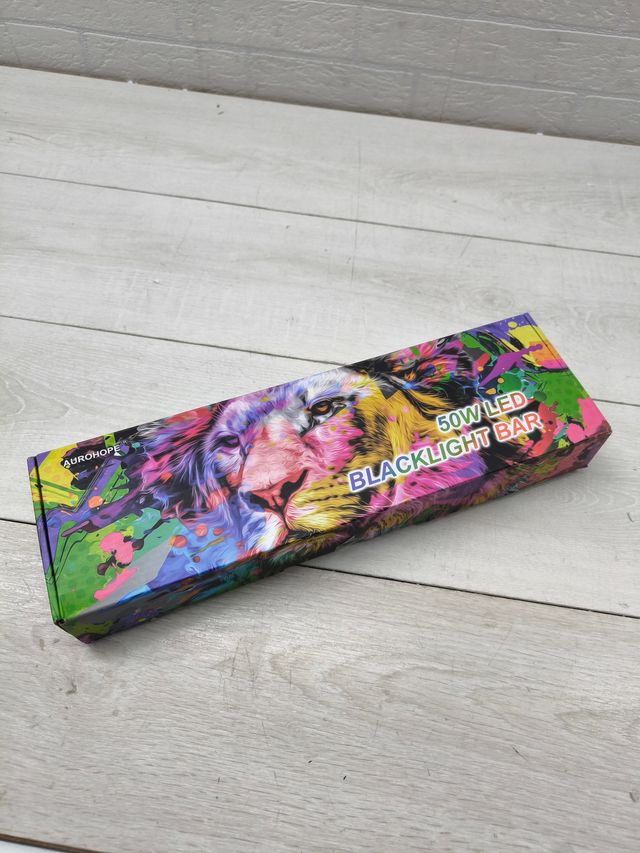 Luce Nera LED, Lampada UV 385nm con Interruttore