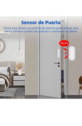 Kit Alarma Casa WiFi + 4G con Pantalla Táctil 4,3”