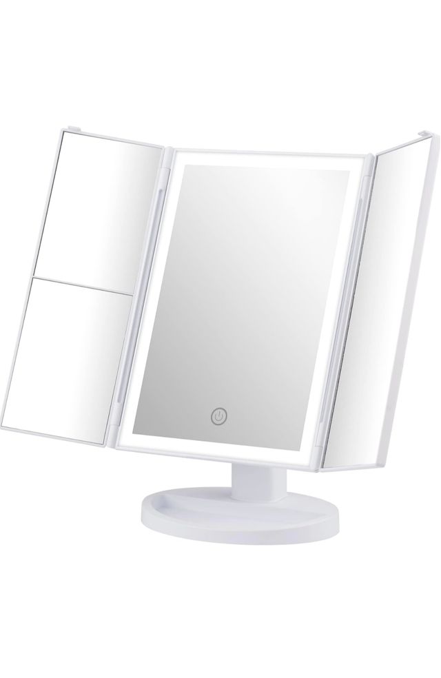 Specchio per trucco con luce, specchio da toeletta LED