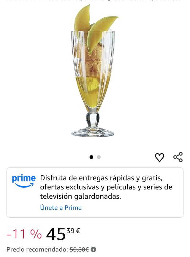 Set di 6 coppe per gelato ARCOROC