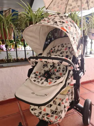 Cochecito Concord con capota y funda