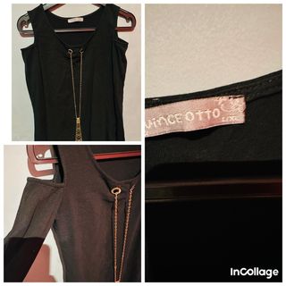 Top fiesta negro talla L/XL