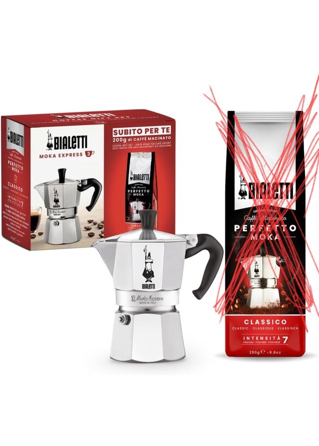 Bialetti Cafetera, Alluminio, 6 Tazze