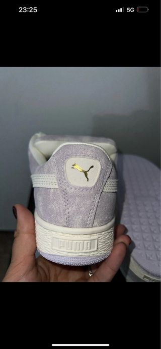 Puma Suede XL washed out donna viola
