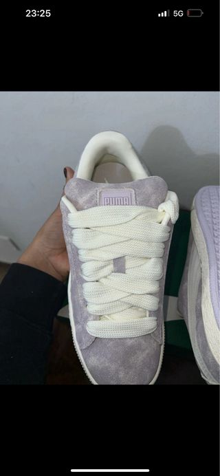 Puma Suede XL washed out donna viola