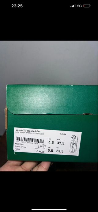 Puma Suede XL washed out donna viola