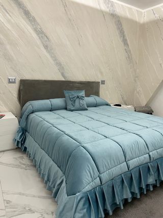 Trapunta nuova in velluto