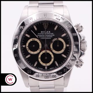 ROLEX Daytona Zenith Patrizzi 16520 Acero