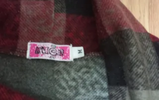 Vestido corto invierno cuadros