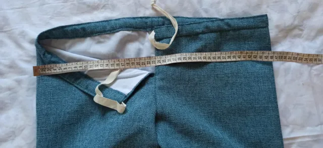 Pantalón saragüell niño azul y blanco