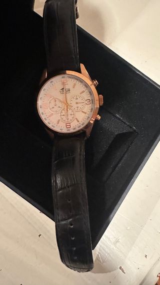 Reloj Lotus Cronógrafo Dorado