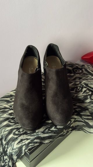 Botines ante negro Talla 38