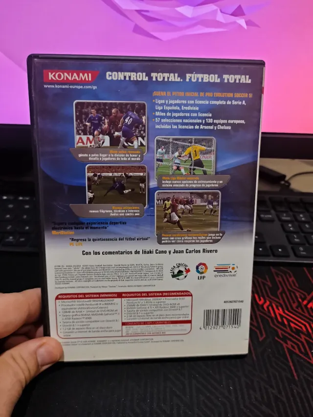 Pro Evolution Soccer 5 PC DVD