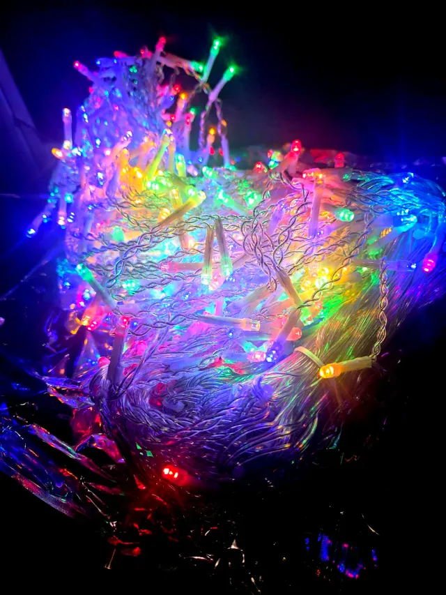 Guirnalda MULTICOLOR 400 LED en 10 m. EXTERIOR