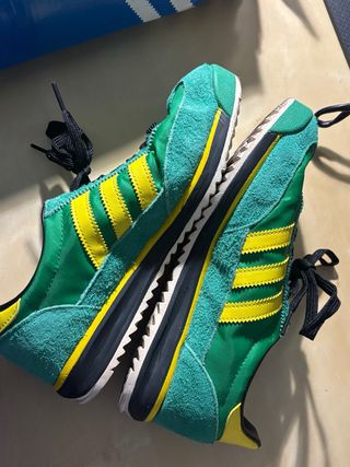 Zapatillas Adidas SL72 Verde y Amarillo
