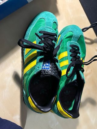 Zapatillas Adidas SL72 Verde y Amarillo