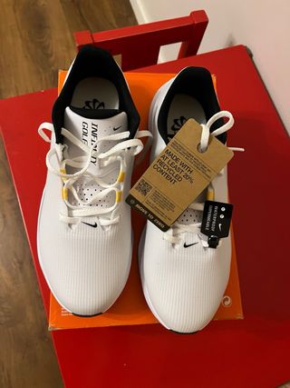 Zapatos de golf Nike Infinity G NN blancos