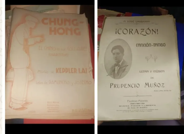 Partituras Chung-Hong y Corazón