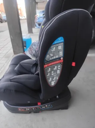 Silla de coche Babyauto ISOFIX base giratoria