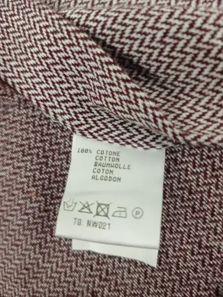 Camicia uomo manica lunga 100 % cotone