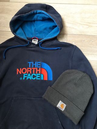 Vintage Y2K Felpa cappuccio tgS North Face