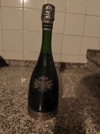 Botella Cava Segura Viudas Antigua