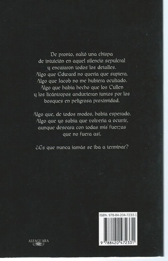 Eclipse - Book Three Of The Twilight Series