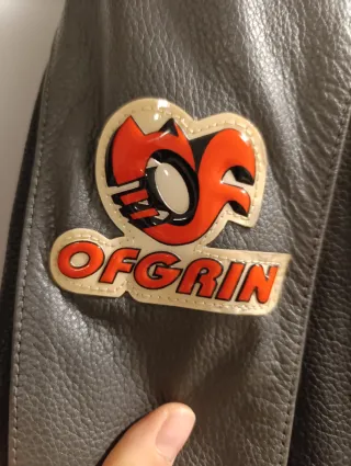 Chaqueta Biker Piel Negra y Roja con Protecciones