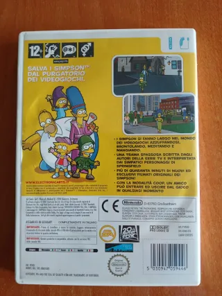 Los Simpson: El Videojuego Wii
