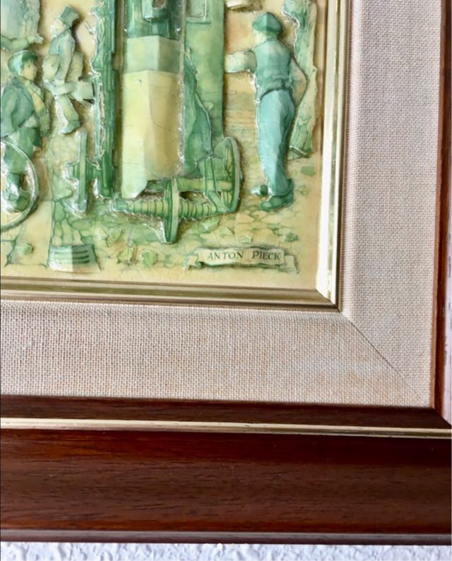 Cuadro relieve Anton Pieck