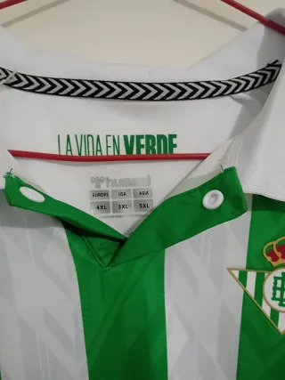 Camiseta Betis Hummel Talla XL