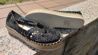 Alpargatas Refresh Negras Talla 41