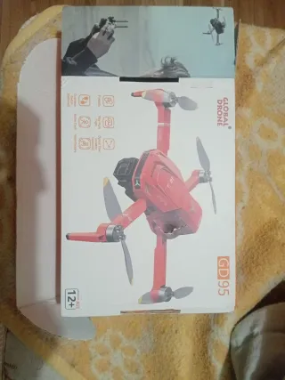 Dron GLOBAL DRONE GD95 Rojo/Gris
