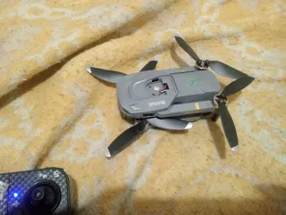 Dron GLOBAL DRONE GD95 Rojo/Gris