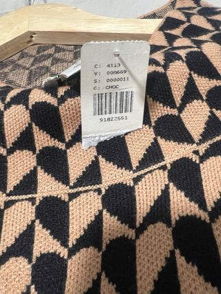 Jersey de punto con estampado corazones